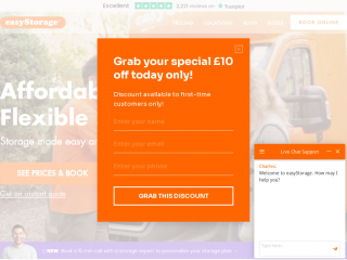 easystorage.com screenshot