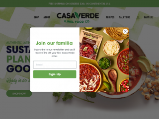 eatcasaverde.com screenshot