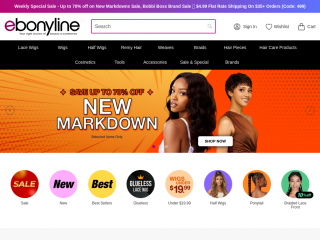 ebonyline.com screenshot
