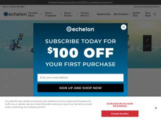 echelonfit.com screenshot