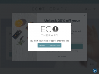 ecotherapywellness.com screenshot