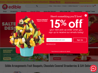 ediblearrangements.ca screenshot