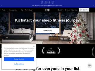 eightsleep.com screenshot