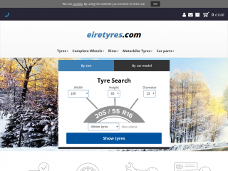 eiretyres.com screenshot