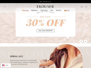 ekouaer.com screenshot