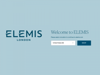 elemis.com screenshot