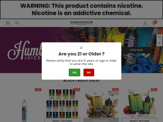 eliquidvapejuices.com screenshot