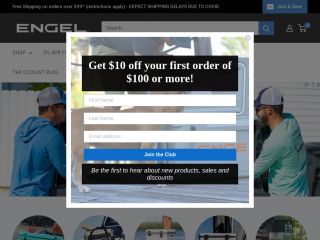 engelcoolers.com screenshot