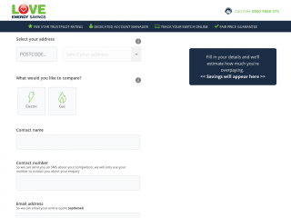 engine.loveenergysavings.com screenshot