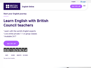 englishonline.britishcouncil.org screenshot