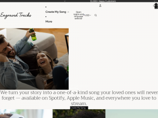 engravedtracks.com screenshot