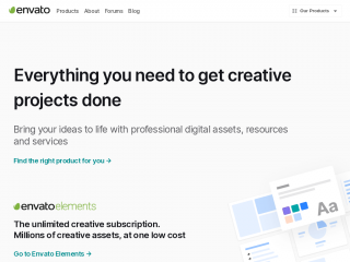 envato.com screenshot