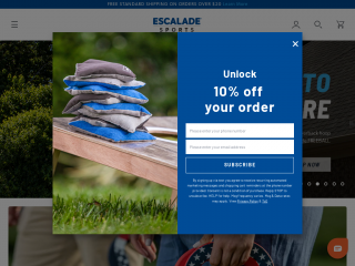 escaladesports.com screenshot