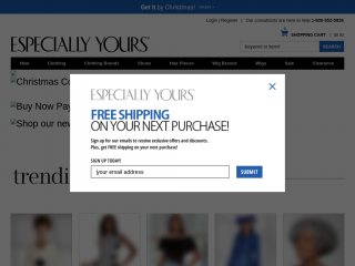 especiallyyours.com screenshot