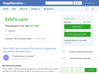 etbfit.com screenshot