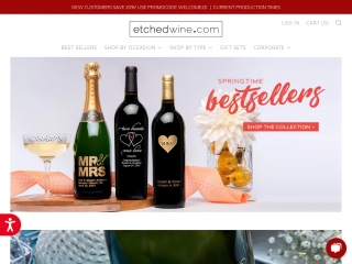 etchedwine.com screenshot