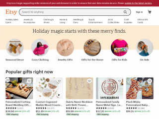 etsy.com screenshot