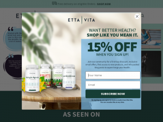 ettavita.com screenshot