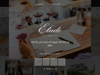 etudewines.com screenshot