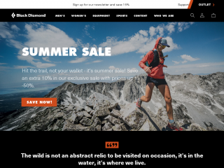 eu.blackdiamondequipment.com screenshot