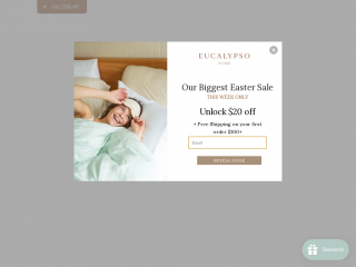 eucalypsohome.com screenshot