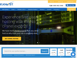 eukhost.com screenshot