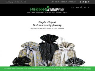 evergreenwrapping.com screenshot