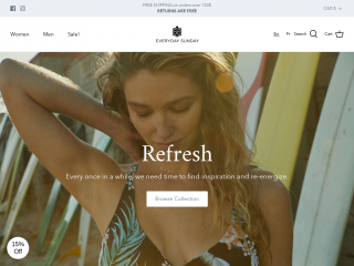 everydaysunday.com screenshot