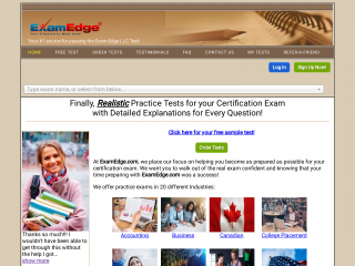 examedge.com screenshot