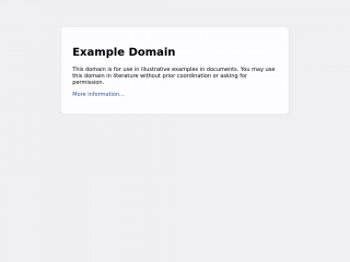 example.com screenshot