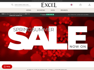 excelclothing.com screenshot