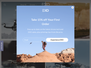 exodrones.com screenshot