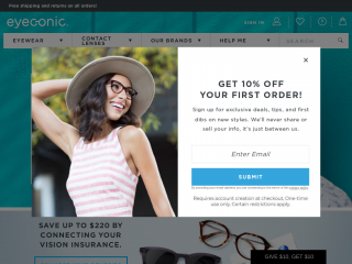 eyeconic.com screenshot