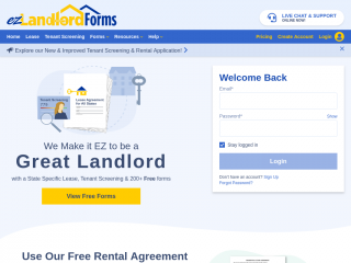 ezlandlordforms.com screenshot