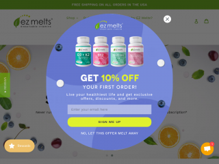 ezmelts.com screenshot