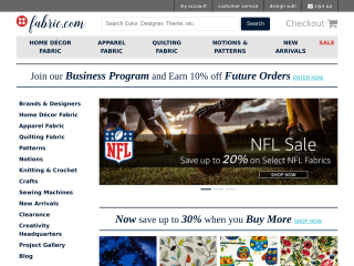 fabric.com screenshot
