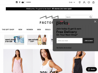factorie.com.au screenshot