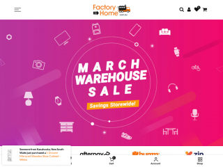 factorytohome.com.au screenshot