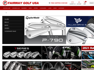 fairwaygolfusa.com screenshot