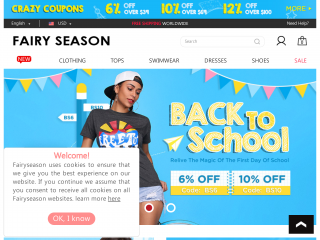 fairyseason.com screenshot