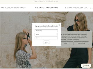 faithfullthebrand.com screenshot