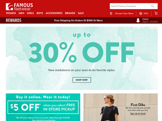 Famous Footwear Coupon \u0026 Promo Codes On 