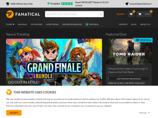 fanatical.com screenshot