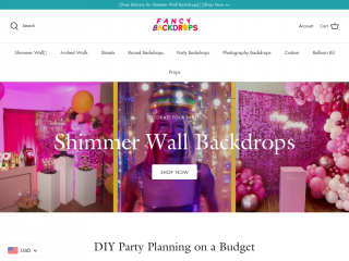 fancybackdrops.com screenshot