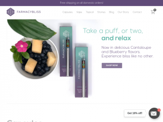 farmacybliss.com screenshot