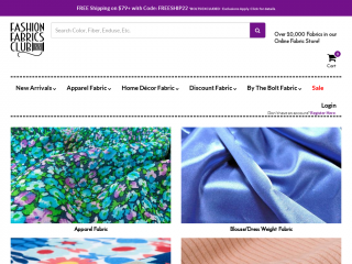 fashionfabricsclub.com screenshot