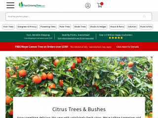 fast-growing-trees.com screenshot