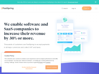 fastspring.com screenshot