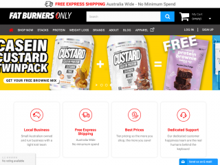 fatburnersonly.com.au screenshot