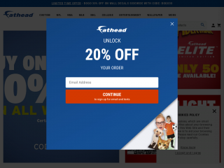 fathead.com screenshot